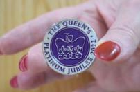 Commemorative coin for The Queen's Platinum Jubilee